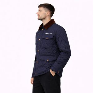 Chaqueta de poliéster acolchada para hombre, de alta calidad, con cremallera, a la venta al por mayor, cortavientos de invierno, ligera. - Product Image 5