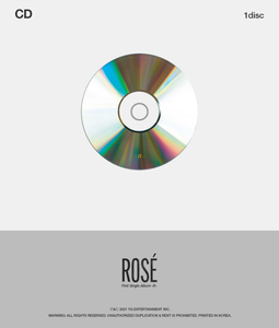 Álbum Sencillo ROSE [R] CD, Música Kpop Sellada con Fotolibro, Juego de Pegatinas y Tarjeta Postal Aleatoria para Envío a Doble Cara - Product Image 5
