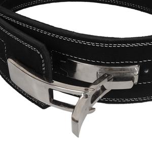 New Arrival Cowhide Leather Weightlifting <b>Belt</b> 7mm Gym Workout Back Support Custom Design OEM Adjustable Weight Lifting <b>Belt</b> - Product Image 4