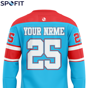 Jersey de Hockey sobre Hielo Personalizado de Élite, Sublimado, Poliéster Resistente, Ropa Deportiva al por Mayor, Jersey de Hockey sobre Hielo de Último Diseño y Alta Calidad - Product Image 5