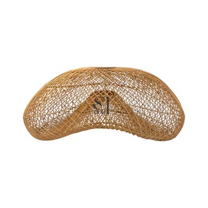 Premium Woven Rattan Pendant <b>Light</b> Shade Natural Wicker Basket Lampshade for <b>Ceiling</b> Fixture Wholesale Vietnam Craft Gift - Product Image 5
