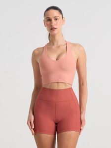 Soutien-gorge de sport athlétique pour femmes, léger, respirant, à bretelles croisées, pour yoga, gym et entraînement - Product Image 2
