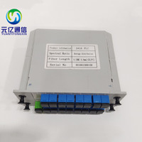 PLC SPLITTER 1*2 1*4 1*8 1*16 1*32 1*64 Fibre Optique Splitter Box avec SC UPC Splitter Cassette Splitter Plc Terminales De Fibra