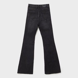 Jeans amples grande taille pour femmes, style streetwear, taille haute, pantalon décontracté à jambes larges, vente en gros, pantalon de survêtement ample - Product Image 2