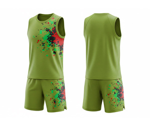 Tenue de sport de basketball, uniforme personnalisé entièrement sublimé, maillot et short, vêtements de sport d'équipe pour hommes, femmes et jeunes - Product Image 4