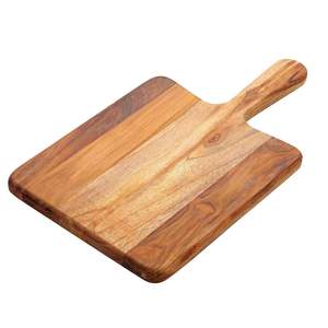 Planche à découper en bois massif personnalisée pour cuisine, en acacia et noyer noir, vente en gros directe usine - Product Image 2