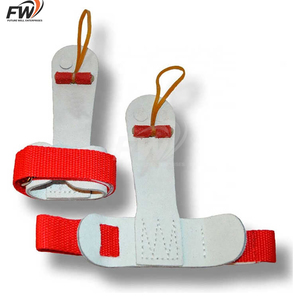 Poignées de gymnastique et de musculation en cuir de vachette haute qualité, résistantes aux déchirures, antidérapantes, pour la protection des paumes. - Product Image 2
