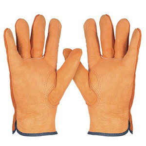 Guantes de Soldadura de Alta Calidad en Oferta, Resistentes al Calor, Antideslizantes, de Cuero, Sin Silicona, Precio de Fábrica, Servicio OEM - Product Image 1