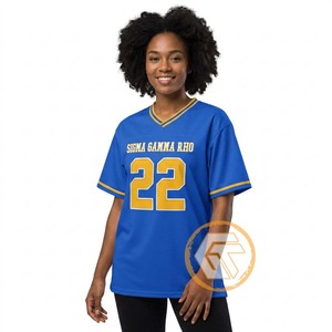 T-shirt personnalisé Sigma Gamma Rho pour femme – Vêtement de sororité d'été 100 % coton, col en V, respirant, anti-rétrécissement, écologique et séchage rapide - Product Image 4