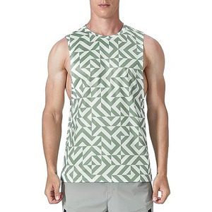 Camiseta sin Mangas Personalizada para Hombre, Chaleco Deportivo Transpirable de Algodón para Gimnasio, Ropa de Entrenamiento, Servicio de Muestras OEM ODM Disponible Hoy - Product Image 5