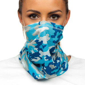 Cache-cou tubulaire tricoté sans couture, chaud et anti-UV, avec logo personnalisé, pour l'hiver, la randonnée et les activités de plein air 2026 - Product Image 1