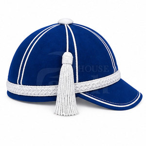 Professional Honour <b>Hat</b> Traditional Formal Headwear With Decorative Crown <b>Band</b> Long Tassel Custom Event Presentation Style - Product Image 2