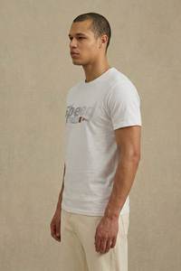 Camiseta de algodón 100% de alta calidad, color liso, 230 g/m², para hombre, de secado rápido, cuello redondo, con logo personalizado, ropa para hombre, gran venta. - Product Image 2