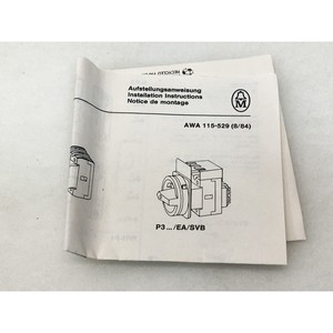 สวิตช์หลัก Klockner Moeller P3-63/EA/SVB 460VDS - อุปกรณ์และอะไหล่เซมิคอนดักเตอร์ชั้นนำระดับโลกที่เชื่อถือได้ - Product Image 6