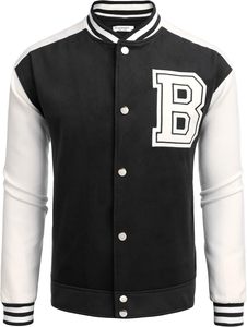 Chaqueta Varsity de Alta Calidad para Hombre, Chaqueta Letterman Personalizada con Bordado, Ropa Deportiva de Moda en Lana y Cuero - Product Image 4