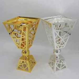 Juego de quemador de incienso de lujo Mabkhara Oud, soporte para incienso árabe, quemador de incienso islámico, decoración para el hogar, juego de regalo para Ramadán - Product Image 3