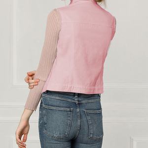 Venta directa de algodón, servicio más vendido, chaleco vaquero, empacable, a prueba de viento, acolchado cálido para el trabajo, ropa de trabajo informal de Color personalizada - Product Image 2