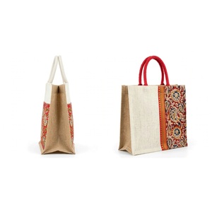 Premium Quality Samir ALam Brand Natural Jute Tote <b>Bag</b> Large Curved Straps Shopping <b>Gift</b> Packaging Promotional Events Eco - Product Image 5