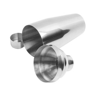 Coctelera de Metal de Lujo, Herramienta de Bar de Acero Inoxidable Premium con Acabado Pulido y Cierre Seguro para Preparación de Cócteles Elegantes - Product Image 4