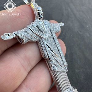 Charm Jewells - Colgante de Plata 925 con Perla de Agua Dulce y Moissanita en Forma de Bola, Chapado en Oro de 22K, Certificado IGI, Letra RILY - Product Image 6