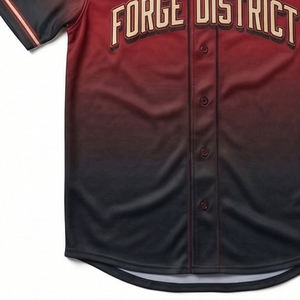 Maillot de baseball moderne pour le sport, vêtement de sport respirant, imprimé par transfert thermique, uniforme d'équipe athlétique MALUZA INDUSTRIES - Product Image 2