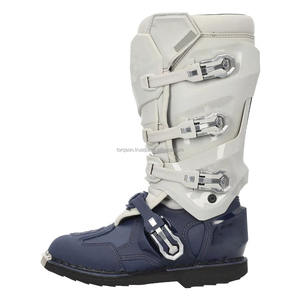 Bottes en cuir pour moto, bottes de sécurité pour le sport, bottes de moto de haute qualité, bottes de motocross, vêtements pour la moto et les courses automobiles - Product Image 3