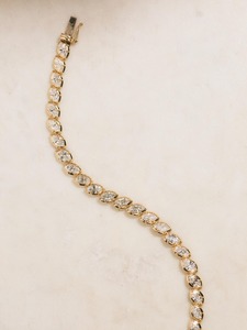 8+ Carat Lab Grown Diamond Tennis Bracelet Round Brilliant Cut IGI Certified 9k-18k <b>Solid</b> <b>Gold</b> Luxury Hira Chain <b>Bangle</b> Sale - Product Image 5
