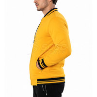 Blouson universitaire classique pour homme, coupe droite, élégant et décontracté, en fibre de bambou, coupe-vent, léger et confortable, idéal pour la ville