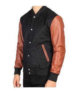 Chaqueta Varsity para Hombre, Estilo Letterman, Nueva, Manga Larga, Piel de Vaca, Bordado Duradero, Transpirable, de Secado Rápido - Product Image 5