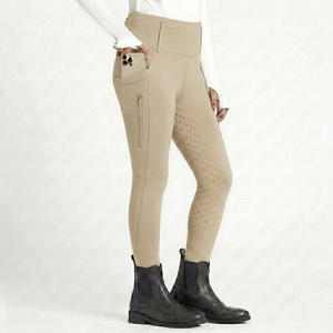 Silicone Grip Custom Equestrian Women Riding Tights Zipper Pockets horse riding breeches Riding Leggings Equestrian Leggings - Product Image 1