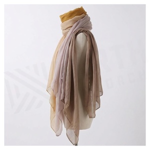 Pañuelo de Chifón para Mujer, Color Sólido, Largo, Multifuncional, para Uso Diario, Todas las Temporadas, Estilo Simple - Product Image 3