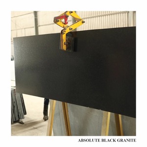 Absolute Black Granite Slabs Antique Surface 180x240cm Natural <b>Stone</b> Safe Kitchen & Bathroom Commercial Project Export Supplier - Product Image 6