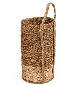 ชุดตะกร้าหวายติดผนัง 2 ใบ ตะกร้าเก็บของทำมือ ขายส่ง เป็นมิตรกับสิ่งแวดล้อม ผลิตในเวียดนาม - Product Image 3