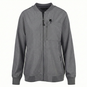 Chaqueta de Enfermera con Logotipo Personalizado, Chaqueta Médica con Cierre, Estilo Bomber, Uniforme Médico, Chaqueta Cálida Tipo Cardigan - Product Image 2