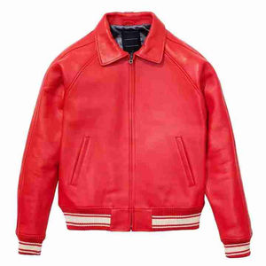 Blouson de moto matelassé en viscose/polyester vert pour homme, col montant, fermeture éclair, manches régulières, couleur unie - Product Image 3