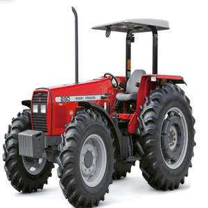 Tractores Agrícolas Multifuncionales 4x4 4WD con Certificación CE TT704, Tractor Agrícola de Ruedas Medianas de 18 HP con Cabina para Protección del Motor - Product Image 1