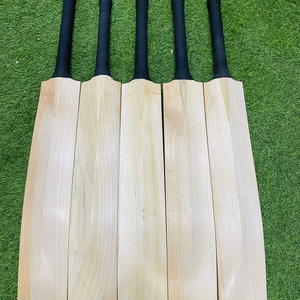 Bates de críquet lisos de grado A para jugadores de equipos deportivos, bates de críquet de mimbre personalizados, venta al por mayor a precio económico, servicio OEM - Product Image 1