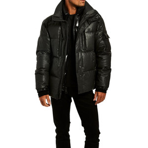 Professional <b>Men's</b> Multi-Season Puffer <b>Jacket</b> Waterproof Hooded Polyester/Nylon Coat Thickened Thermal Quilted Parka - Product Image 3