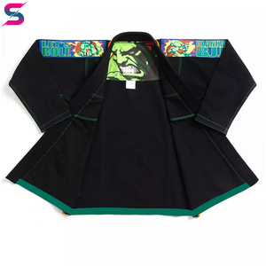 Uniforme de BJJ de Calidad Competitiva, Disponible en Varios Tamaños, Unisex, de Poliéster y Algodón, para Artes Marciales - Product Image 3