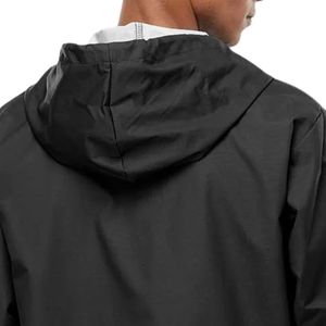 Lightweight Hooded Windbreaker <b>Coaches</b> Jacket Water Resistant Outdoor Athletic Jacket with Full Zip for Running Hiking - Product Image 4