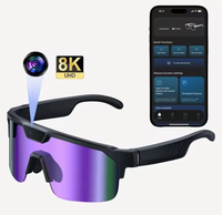Lunettes de cyclisme intelligentes IA avec caméra, enregistrement vidéo, traduction en temps réel, protection UV, lunettes de sport pour vélo, pêche, hommes et femmes