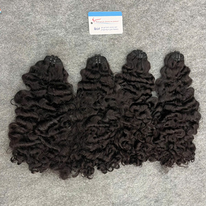 Extensiones de cabello natural rizado al vapor, listas para enviar, cabello vietnamita virgen. - Product Image 6