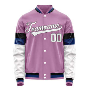 Veste universitaire personnalisée pour hommes, entièrement boutonnée, broderie, col montant, uniforme d'hiver, vente en gros - Product Image 6