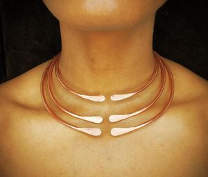 Traditional Copper <b>Necklace</b> Designed For Comfortable Wearing And Stylish Fashion <b>Statement</b> Accessories - Product Image 6