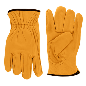 High Protective Premium Cowhide Grain Leather <b>Driver</b> Safety <b>Gloves</b> Industrial Work Driving Fireproof Anti-Static Anti-Slip - Product Image 5