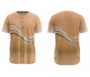 Proveedor de Camisetas de Béisbol Personalizadas OEM, Envío a Todo el Mundo con Logotipo y Números Personalizados |   Base de Poliéster Transpirable - Product Image 2