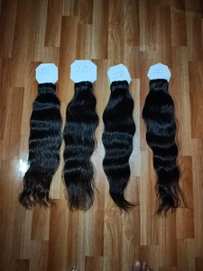 Extensions de cheveux naturels Remy d'Inde du Sud, double trame, toutes couleurs, pour la vente en gros, au détail et usage en salon - Product Image 4