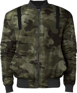 Chaqueta Bomber acolchada para hombre, ropa informal de invierno, ligera y holgada, cortavientos - Product Image 3