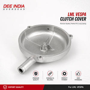 Cubierta de Embrague para Motocicleta OEM para Motor LML Vespa, Repuesto de Aluminio Premium, Calidad de Exportación - Product Image 2