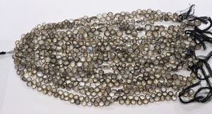 ลูกปัดคริสตัลทรงหัวใจเคลือบผิวธรรมชาติ AAA ขนาด 6 ถึง 8 มม. ลูกปัดคริสตัลแบบเส้นยาว 9 นิ้ว คุณภาพสูง คริสตัลควอตซ์เจียระไน - Product Image 3